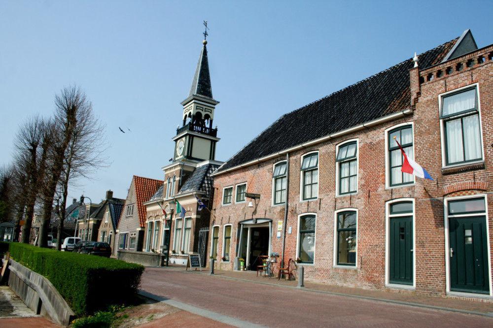 Logement 'De Witte Klok' Oude Bildtzijl Exterior foto